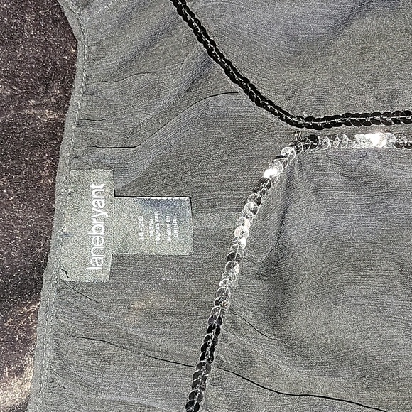 Sheer Lane Bryant top Sz 14-20 - Picture 2 of 4